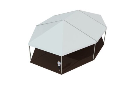 Modular tent HEXA