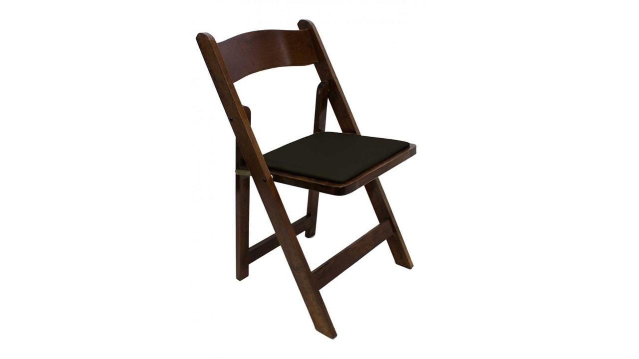 a brown chair