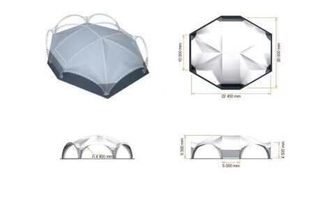 Arch tent AT-HL360