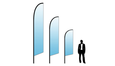 Plunksnos formos vėliavos stiebas DL4