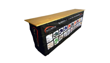 Printed counter drop