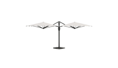 Outdoor umbrella Dual "V" Carbon
