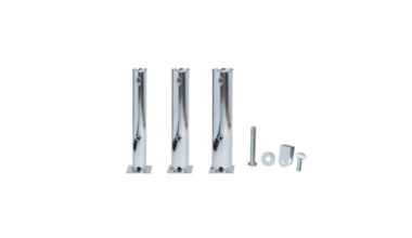 Attaching the umbrella to the base