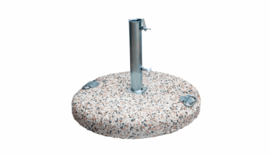 Umbrella stand with handles